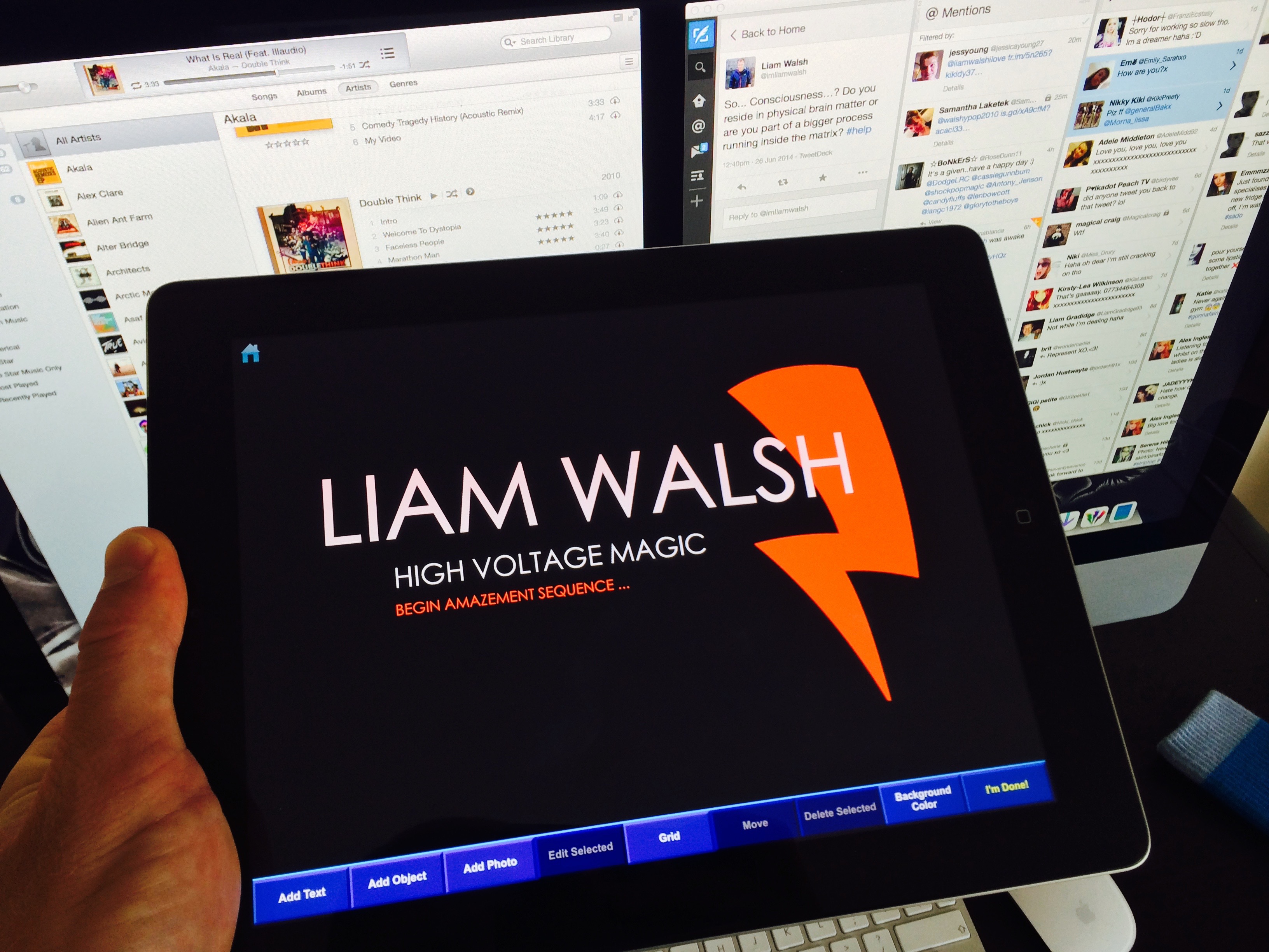 Liam Walsh Magic Office Work DVD Production Postal Orders Shipments